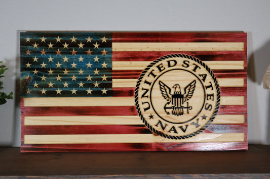 Navy Flag digital file for CNC