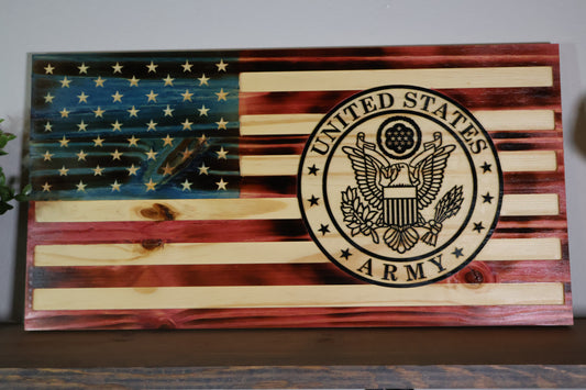 Army Flag digital file for CNC